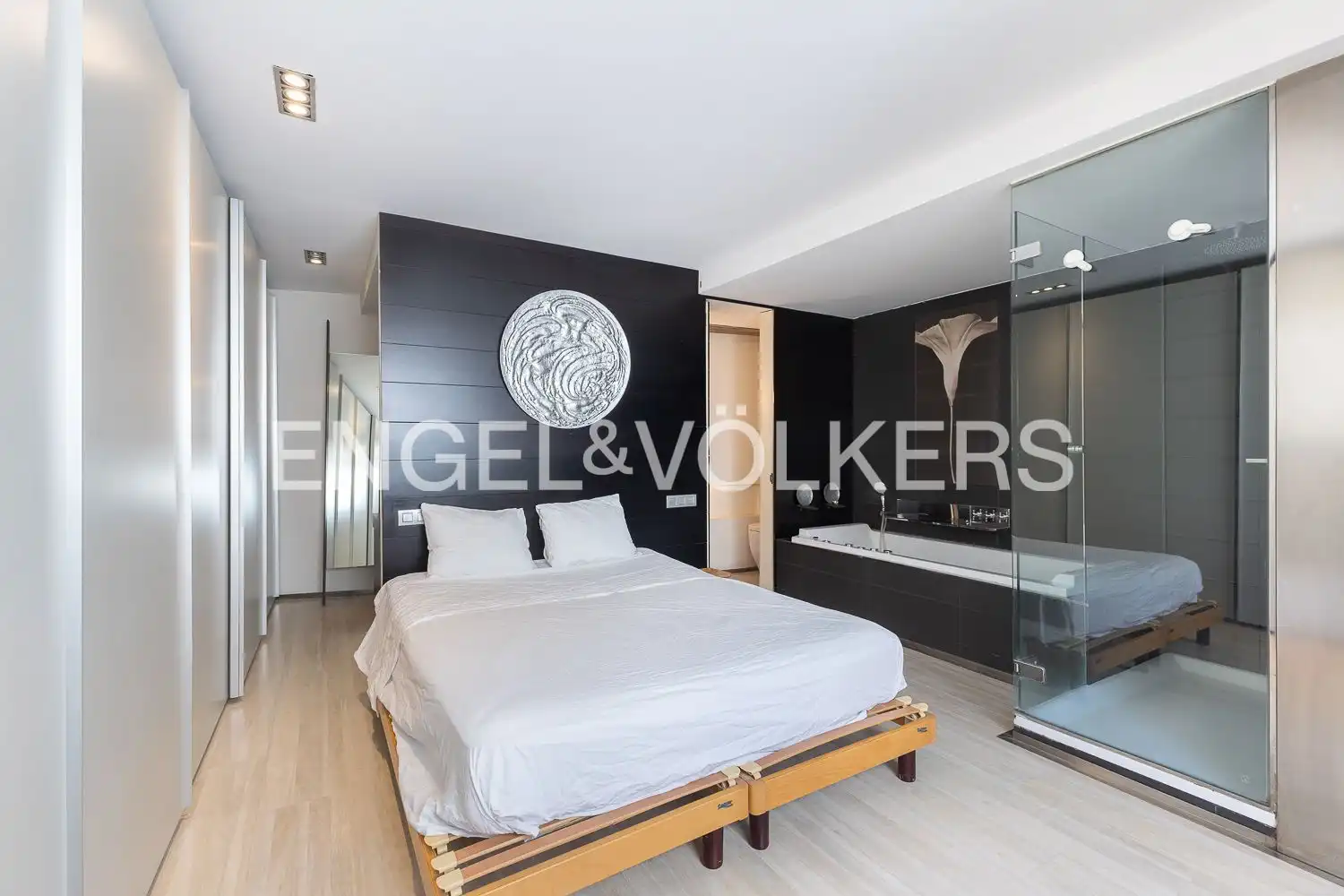 Schlafzimmer von Wohnung zum Verkauf in Valencia mit Klimaanlage, Heizung und Möbliert