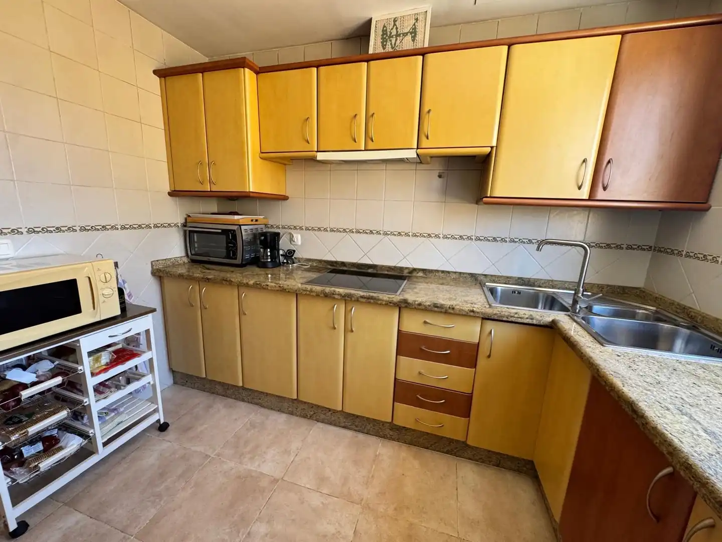 Cocina de Apartamento de alquiler en Costa Calma