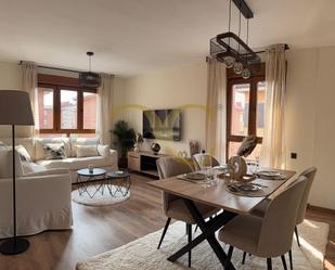Living room of Flat for sale in Gijón   with Furnished