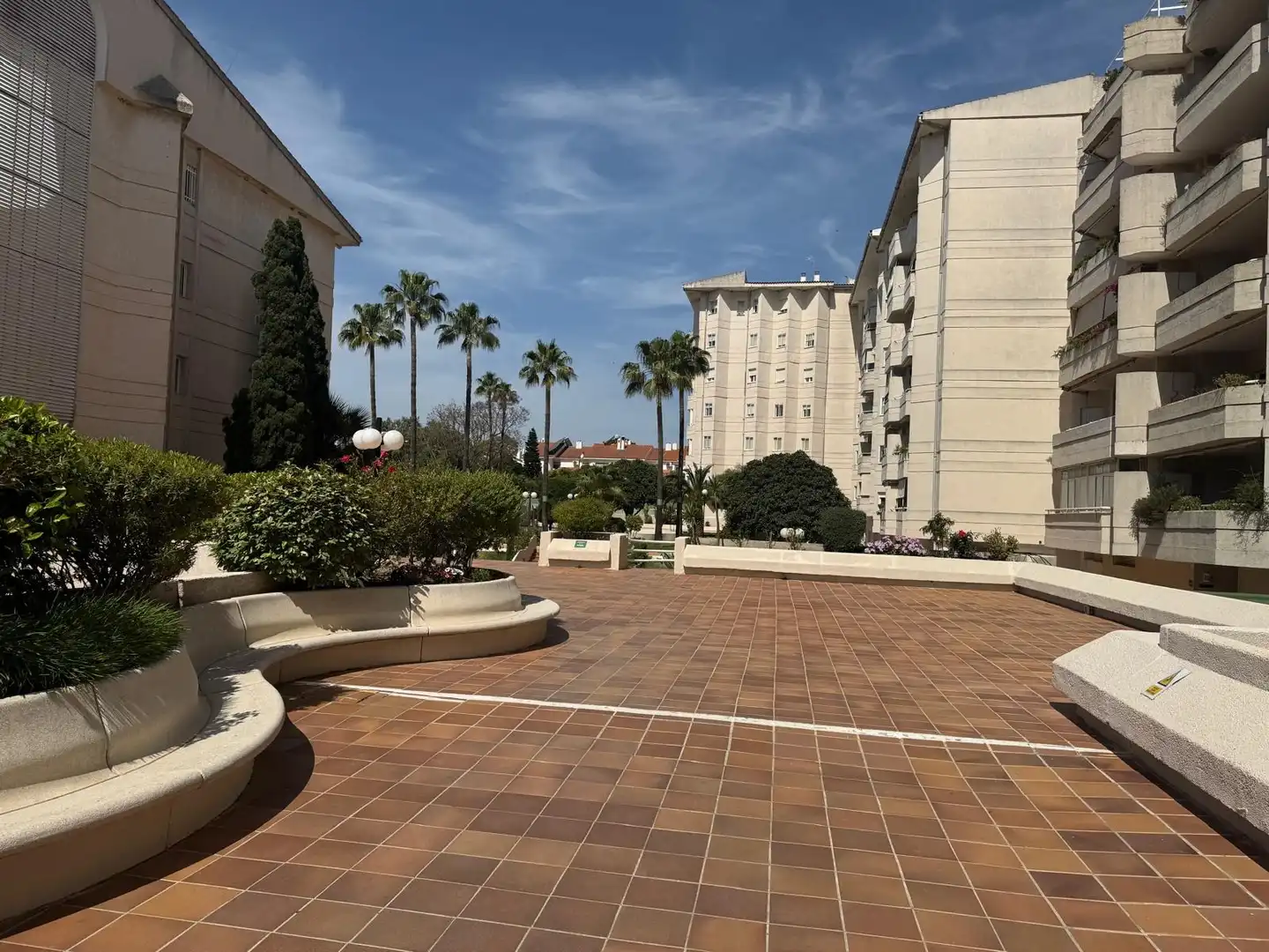 Parking of Flat for sale in Jerez de la Frontera  with Air Conditioner, Private garden and Terrace