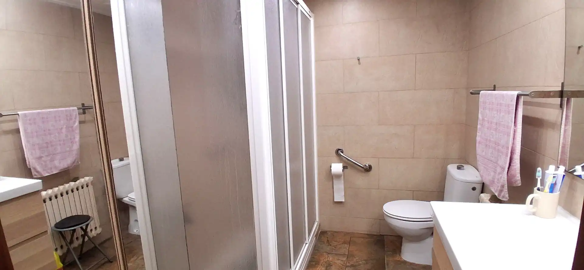 Bathroom of Detached homes for sale in Manresa  with Heating, Terrace and Furnished