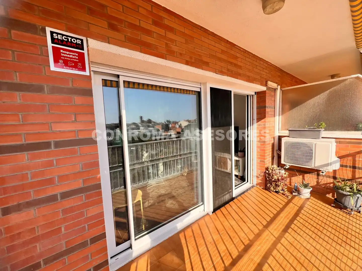 Terrasse von Wohnung zum Verkauf in Malgrat de Mar mit Klimaanlage, Heizung und Terrasse