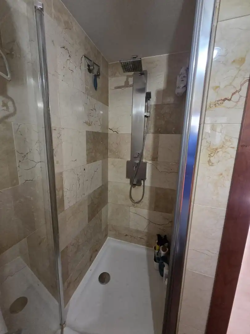 Badezimmer von Wohnung zum Verkauf in Málaga mit Klimaanlage, Terrasse und Möbliert