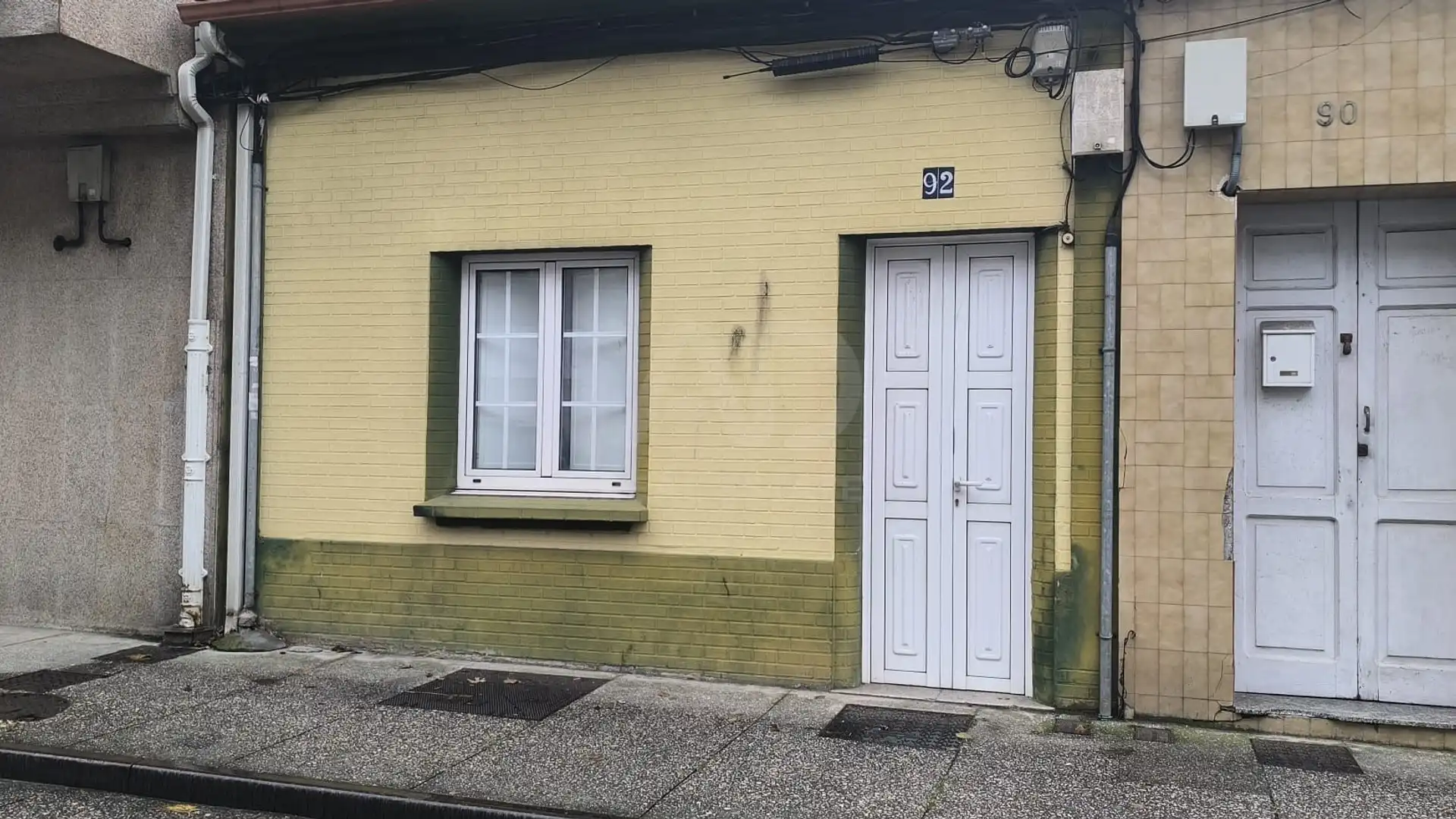 Exterior view of Single-family semi-detached for sale in Ferrol