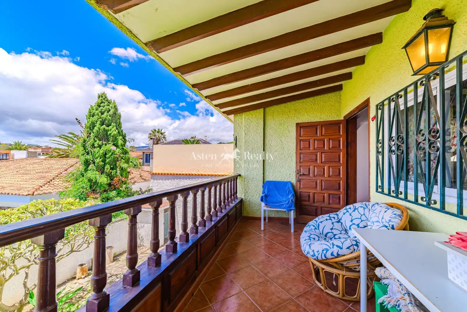 Terrace of Houses for sale in San Cristóbal de la Laguna  with Terrace, Furnished and Alarm
