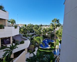 Exterior view of Apartment for sale in Marbella  with Air Conditioner, Private garden and Terrace