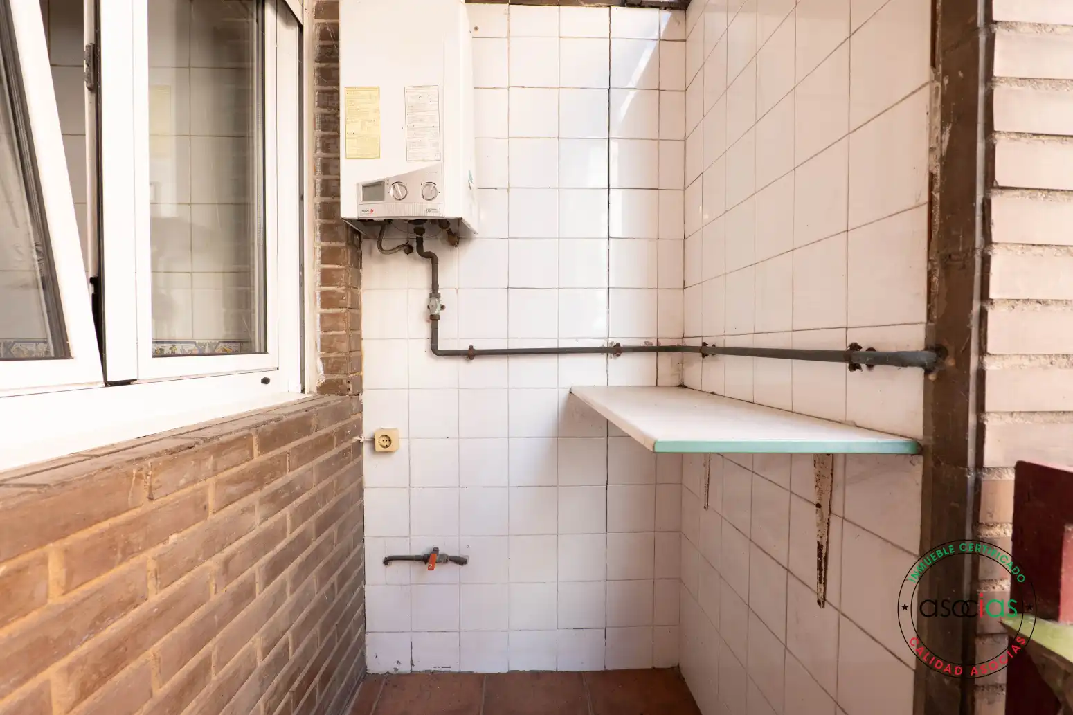 Terrasse von Wohnung zum Verkauf in Gijón  mit Heizung, Parkett und Balkon