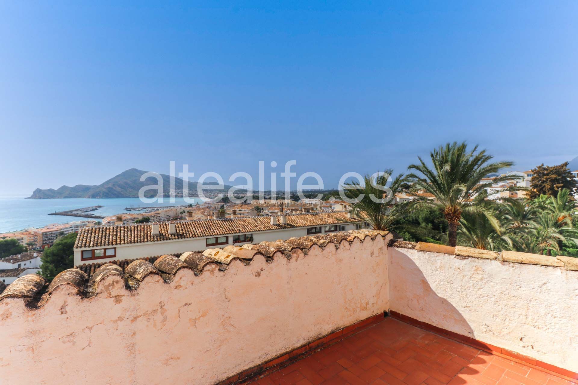 Exterior view of Single-family semi-detached for sale in Altea  with Terrace, Storage room and Balcony