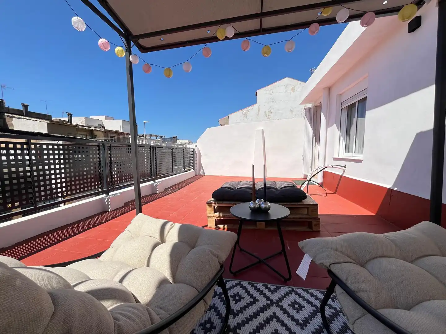 Terraza de Casa adosada en venta en Cartagena con Parquet, Terraza y Trastero