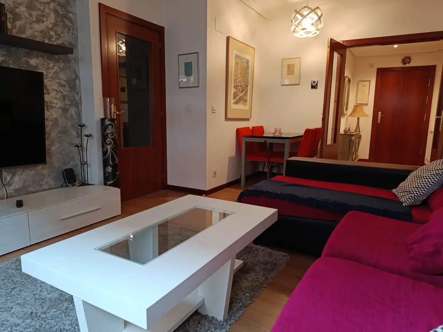 Sala d'estar de Pis en venda en Abadiño  amb Calefacció i Terrassa