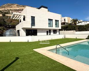 Exterior view of House or chalet for sale in Alicante / Alacant  with Air Conditioner, Heating and Private garden