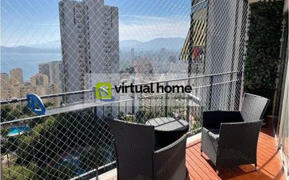 Terrasse von Wohnung zum verkauf in Benidorm mit Klimaanlage und Terrasse