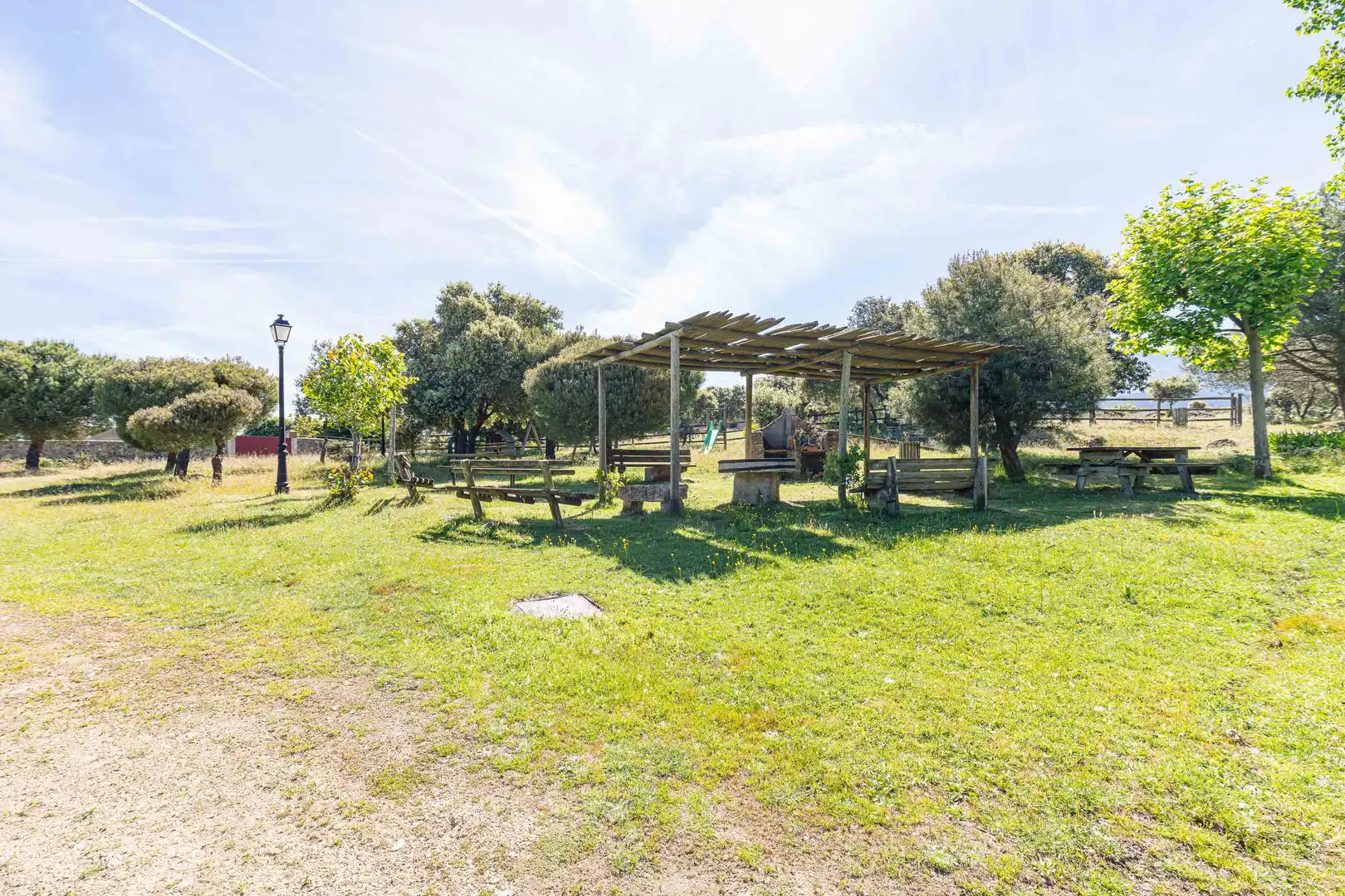 Jardí de Casa o xalet en venda en Ortigosa del Monte amb Calefacció, Jardí privat i Terrassa