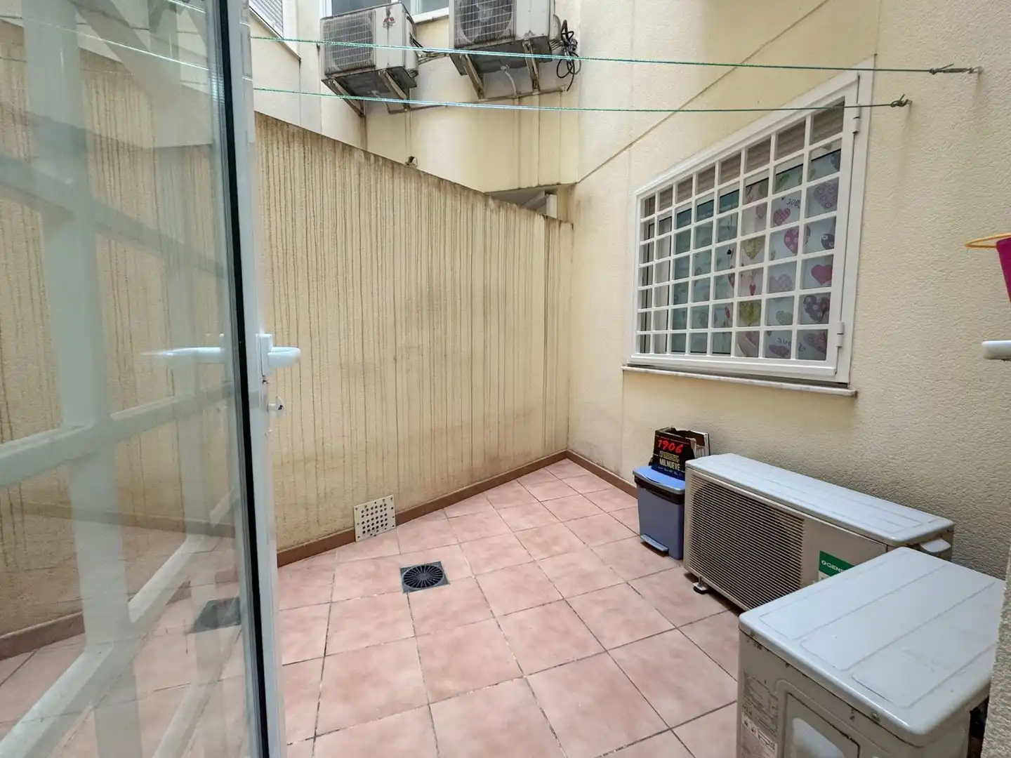 Balcony of Flat for sale in Centro Urbano