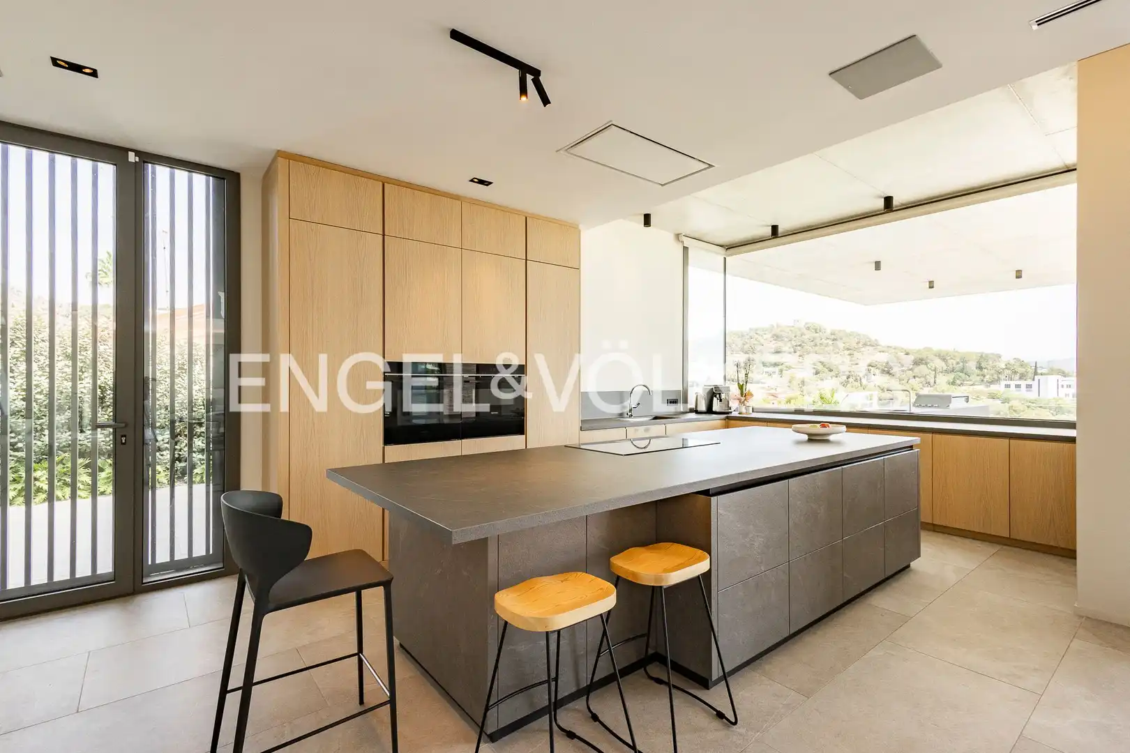 Kitchen of Houses for rent in Sitges  with Air Conditioner, Heating and Private garden