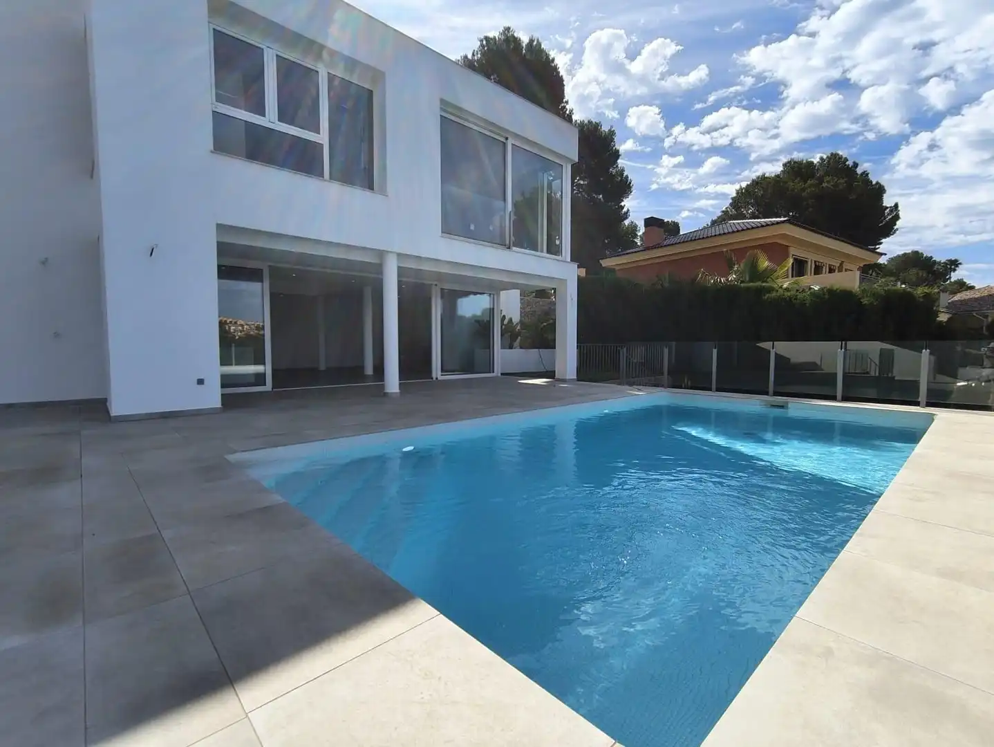 Swimming pool of Houses for sale in Altea  with Air Conditioner, Heating and Private garden