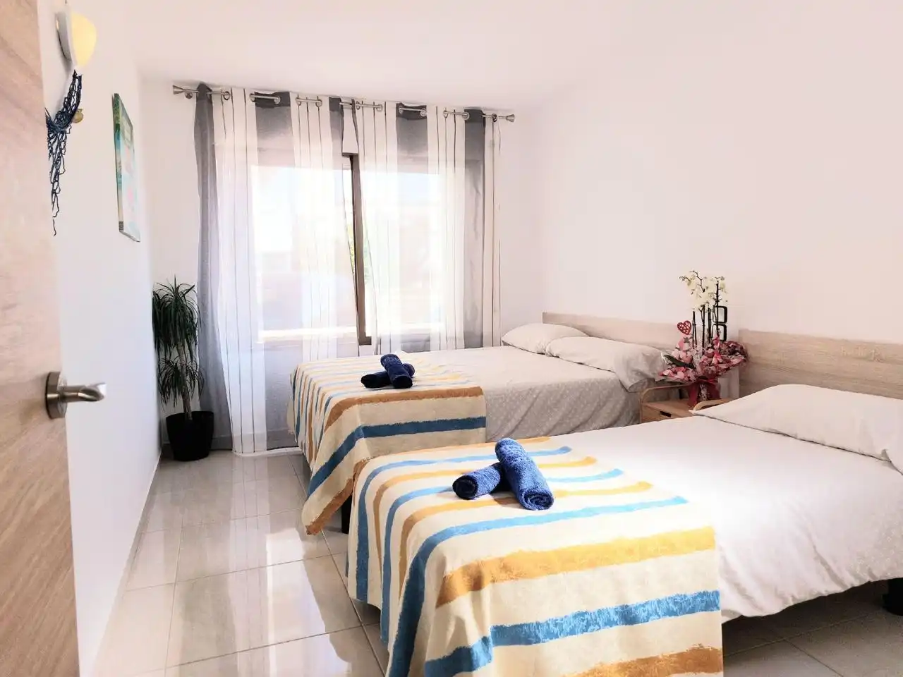Bedroom of Flat for rent in Terrassa