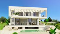 Vista exterior de Casa o xalet en venda en Estepona amb Aire condicionat, Calefacció i Jardí privat