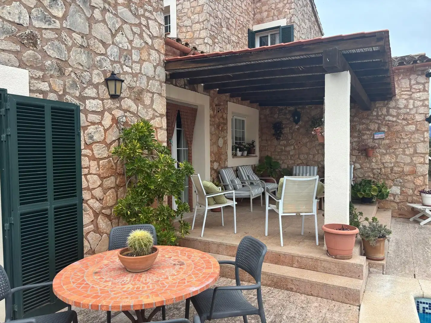 Terrassa de Casa o xalet en venda en Marratxí amb Aire condicionat, Calefacció i Jardí privat