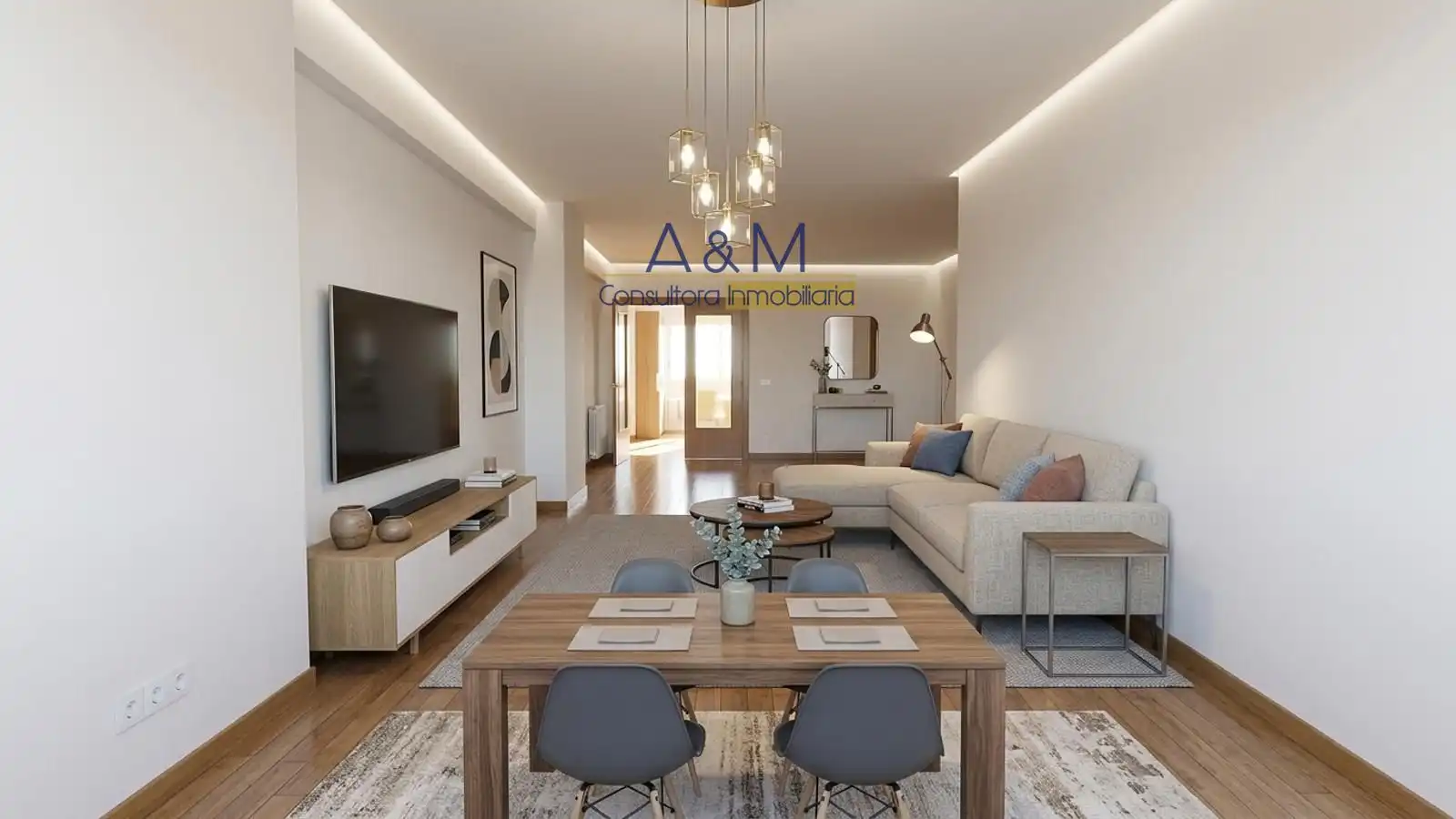 Wohnzimmer von Wohnung zum Verkauf in Valladolid mit Heizung, Parkett und Abstellraum