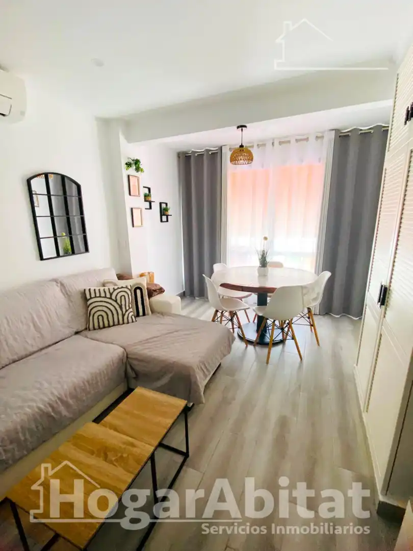 Wohnzimmer von Wohnung zum Verkauf in Gandia mit Klimaanlage, Heizung und Möbliert