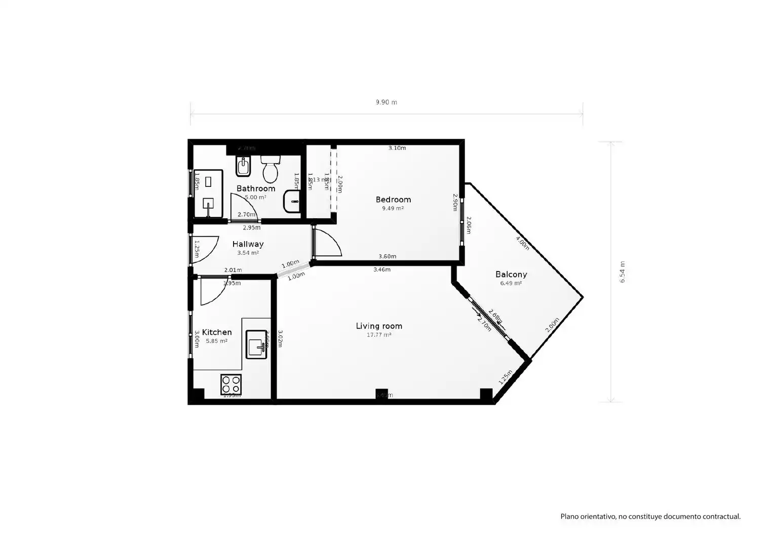 Apartamento en venta en Dénia con Aire acondicionado, Calefacción y Terraza