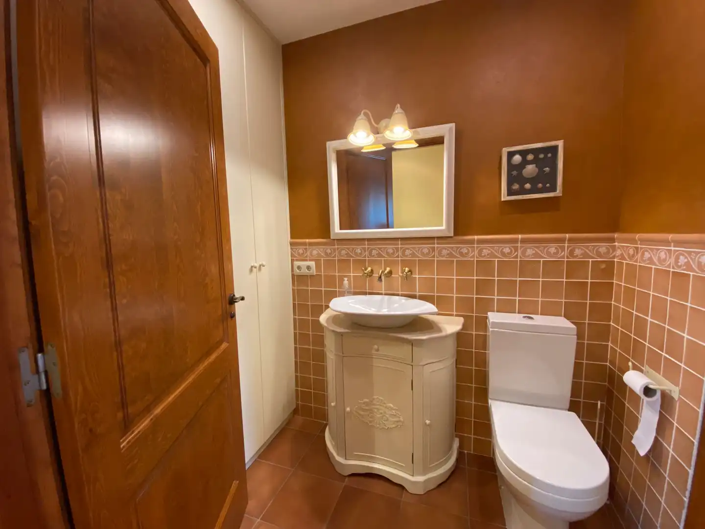 Baño de Casa o chalet en venta en Mont-ras con Aire acondicionado, Calefacción y Jardín privado