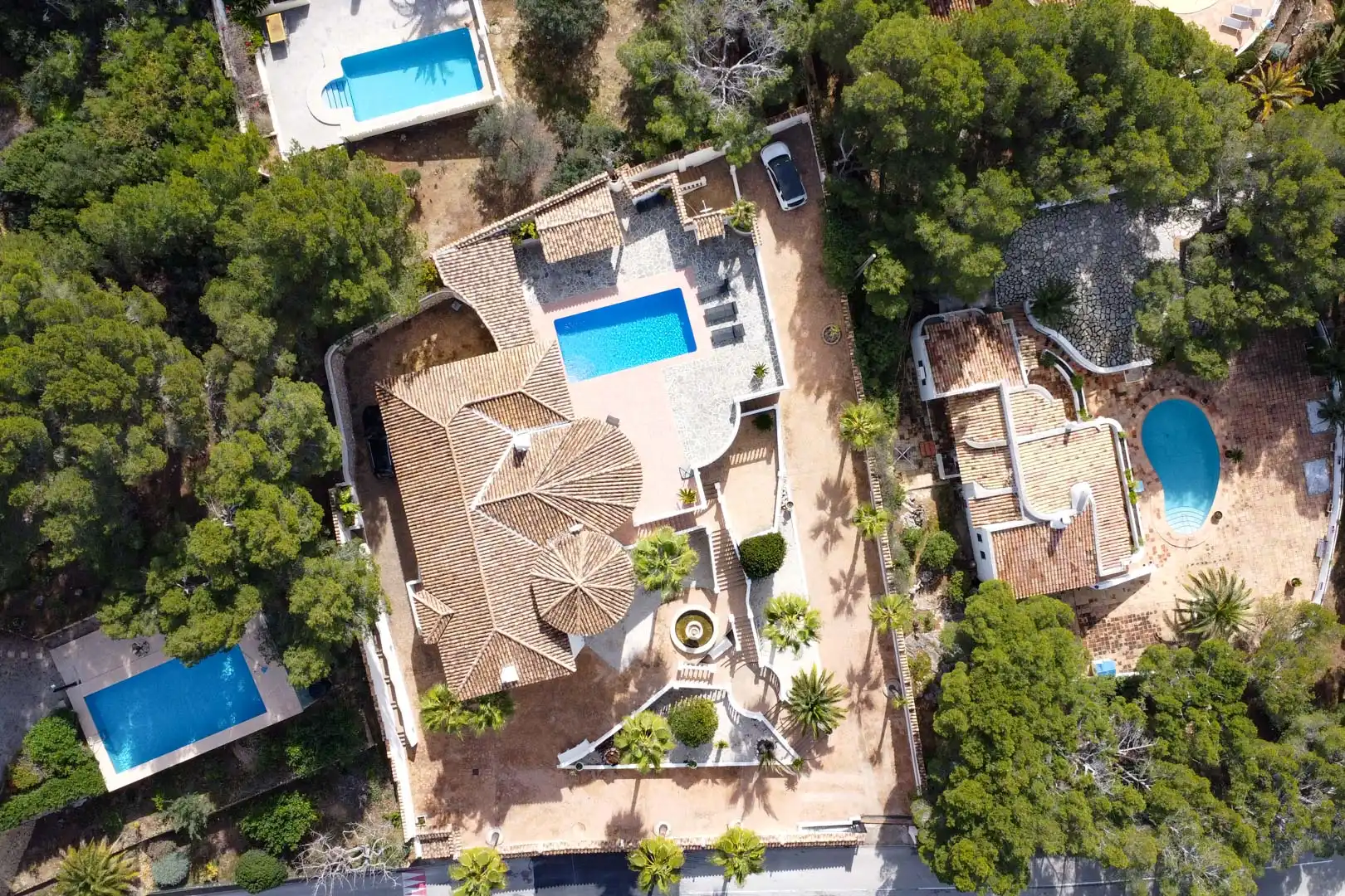 Exterior view of Houses for sale in Altea  with Air Conditioner, Heating and Terrace