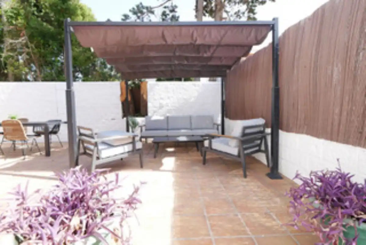 Terrassa de Casa o xalet en venda en Marbella amb Aire condicionat, Jardí privat i Terrassa