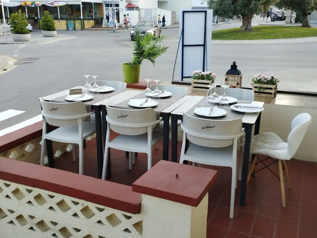 Terrasse von Geschaftsraum zur Miete in Calella, Barcelona