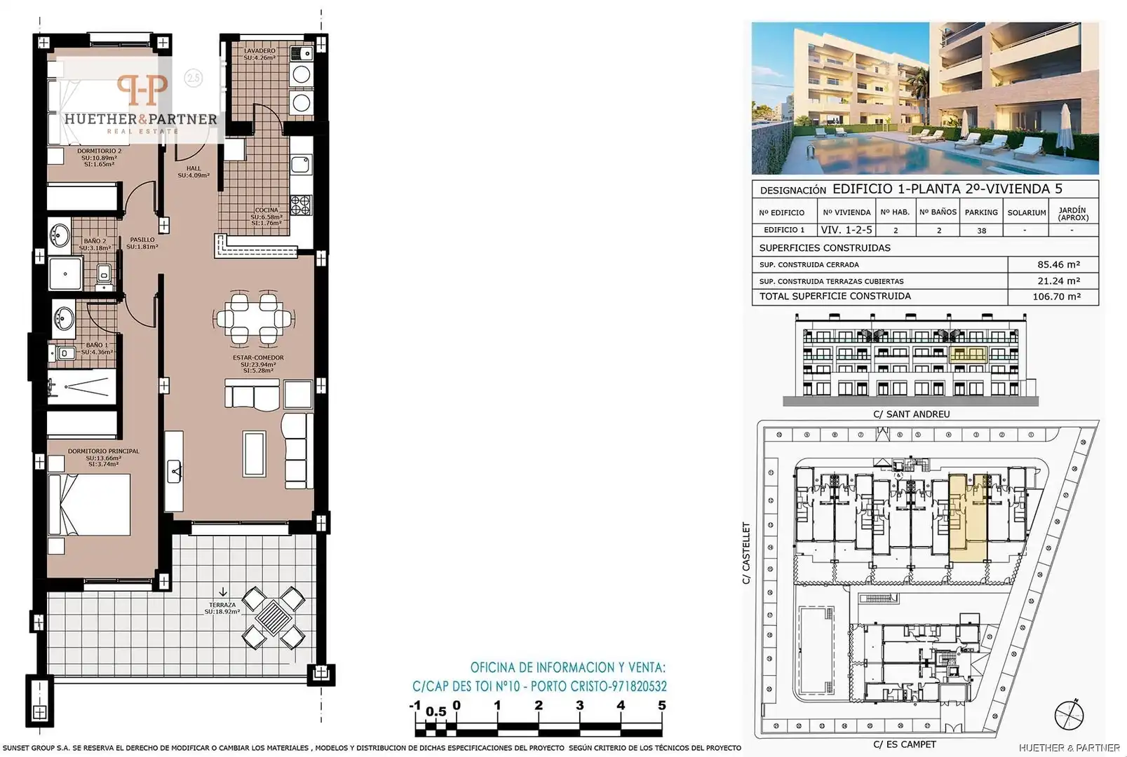 Appartement avec ascenseur à vendre à Cala Ratjada, imagen 17