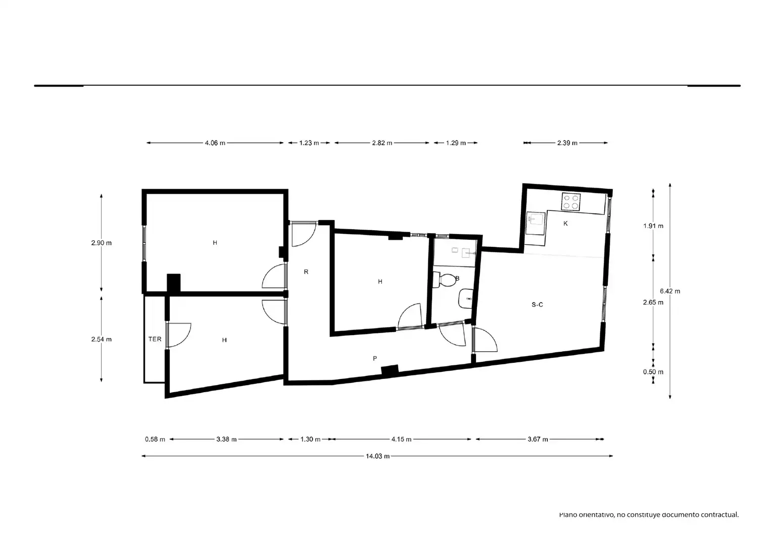 Flat with terrace for sale in Carrer dels Lleons 27, imagen 32