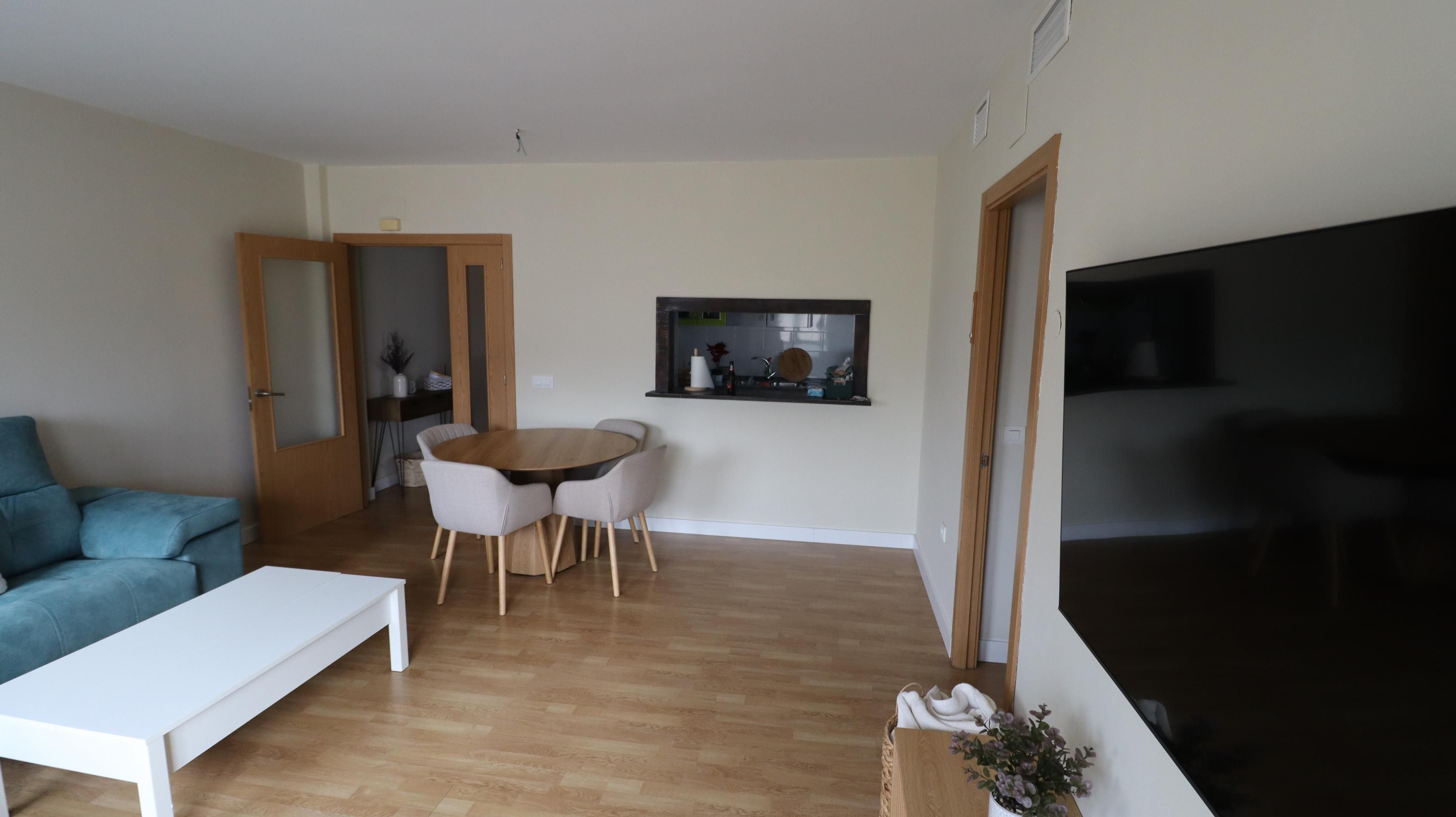 Sala d'estar de Pis en venda en Badajoz Capital amb Aire condicionat, Parquet i Moblat