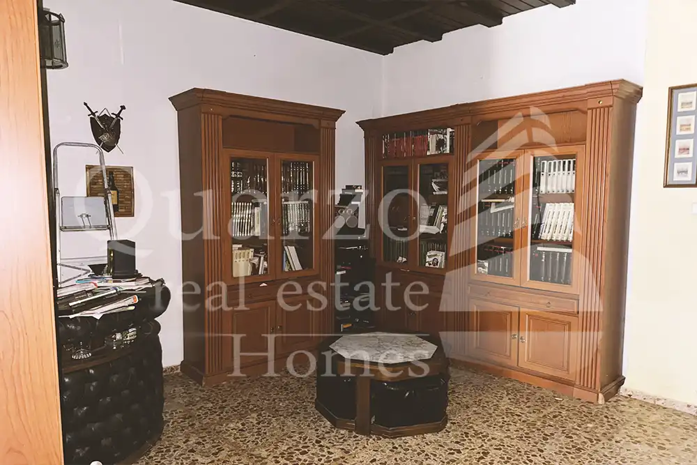 Living room of Flat for sale in Els Poblets  with Heating, Terrace and Furnished