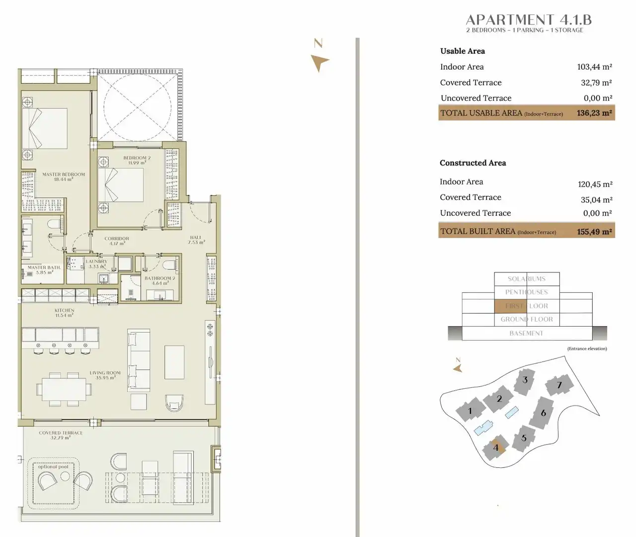Apartment with pool for sale in Selwo, imagen 23
