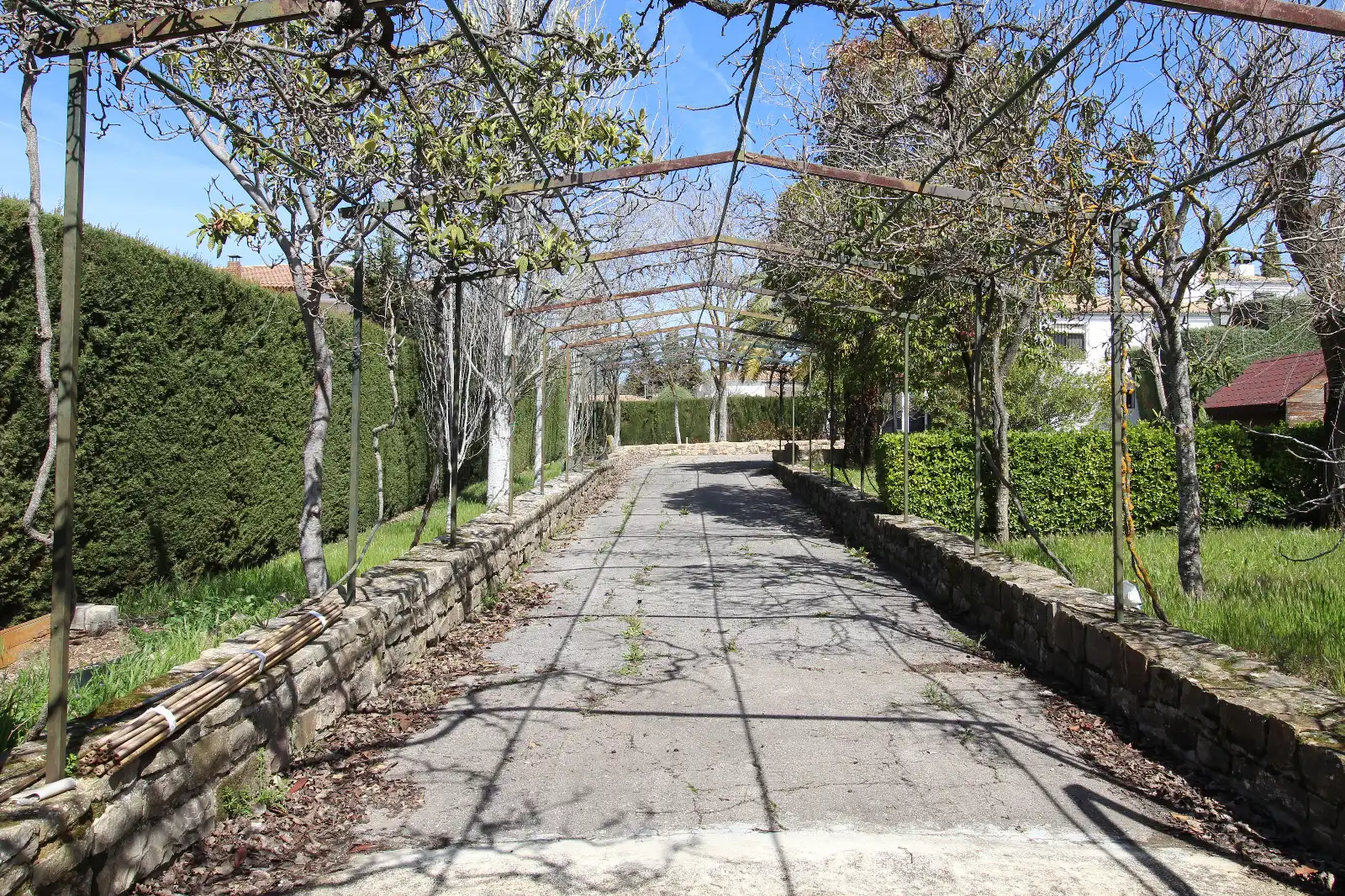 Exterior view of Houses for sale in Úbeda  with Heating, Private garden and Swimming Pool