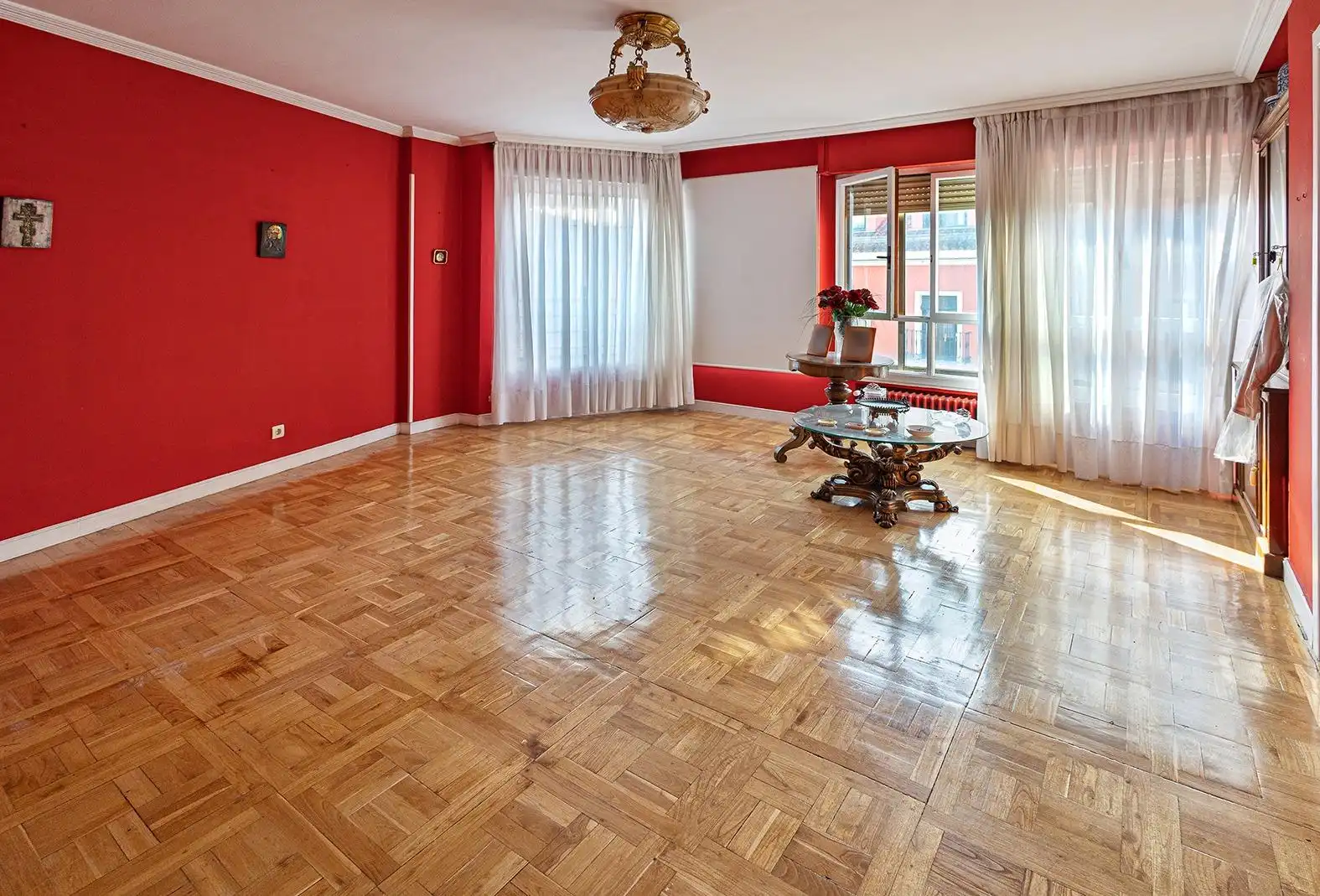 Wohnzimmer von Wohnung zum Verkauf in Valladolid mit Heizung