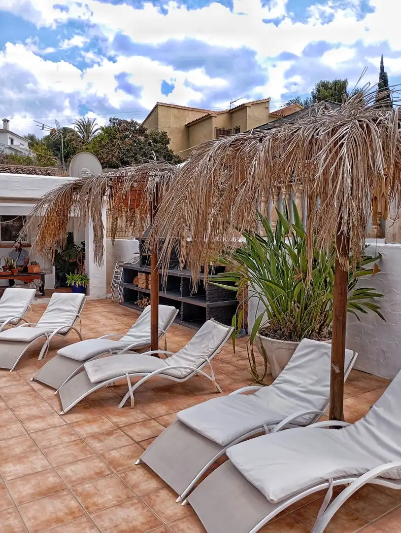 Terraza de Casa o chalet de alquiler en Moraira con Aire acondicionado, Calefacción y Jardín privado