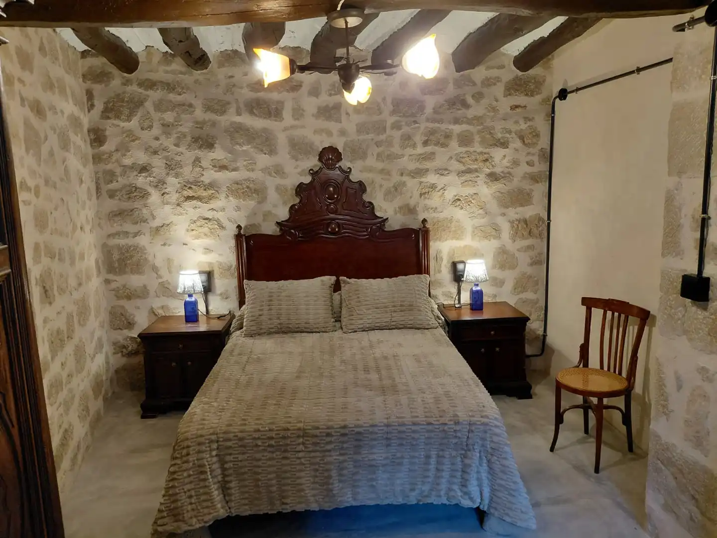 Bedroom of Houses for rent in Mazaleón  with Air Conditioner, Heating and Furnished