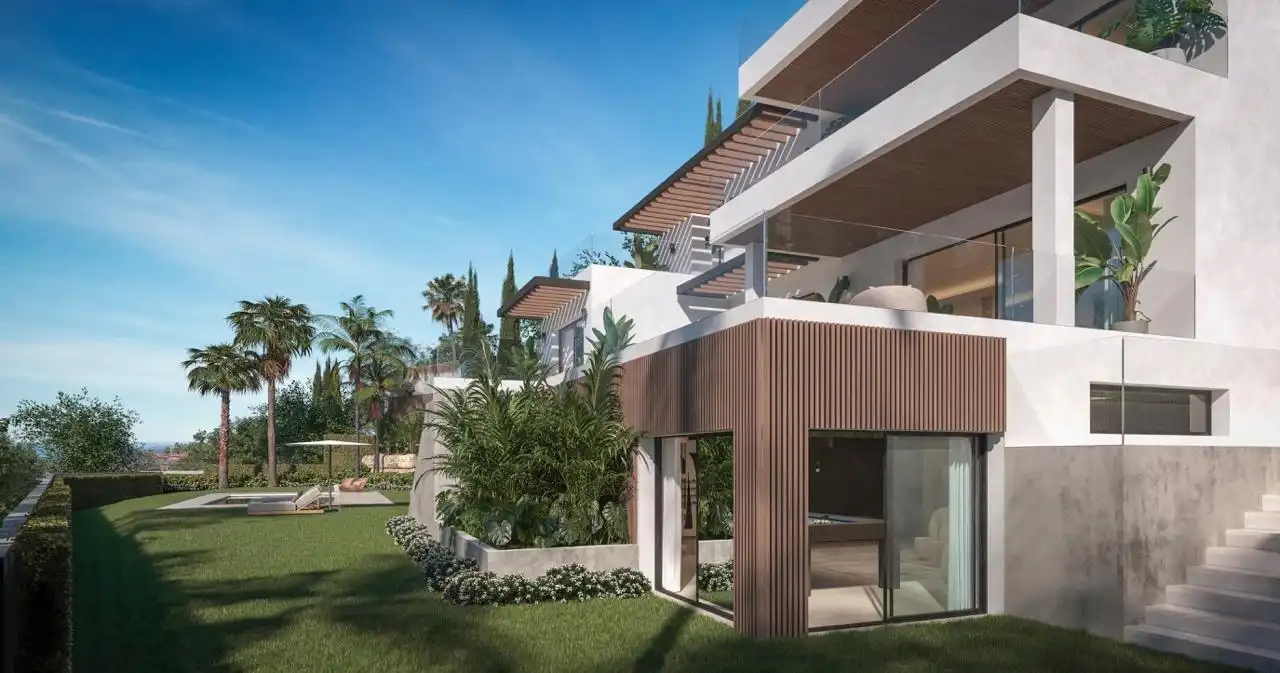 Jardí de Casa o xalet en venda en Benalmádena