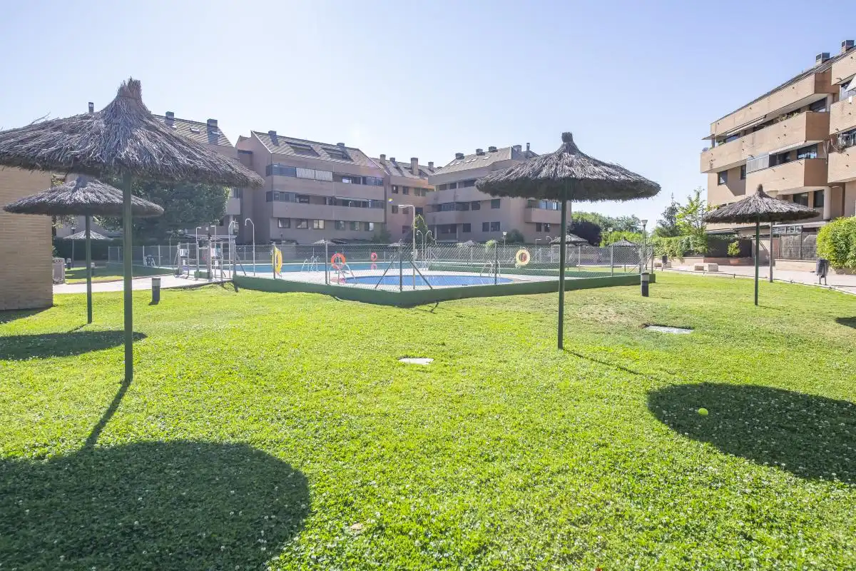 Piscina de Àtic en venda en Pozuelo de Alarcón amb Aire condicionat, Calefacció i Jardí privat