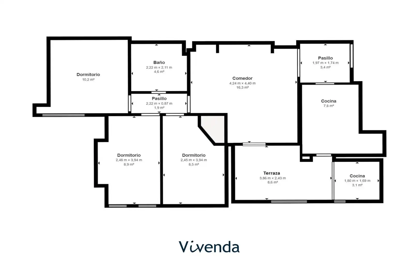 Appartement avec ascenseur à vendre à Calle Calle Majadahonda, imagen 26