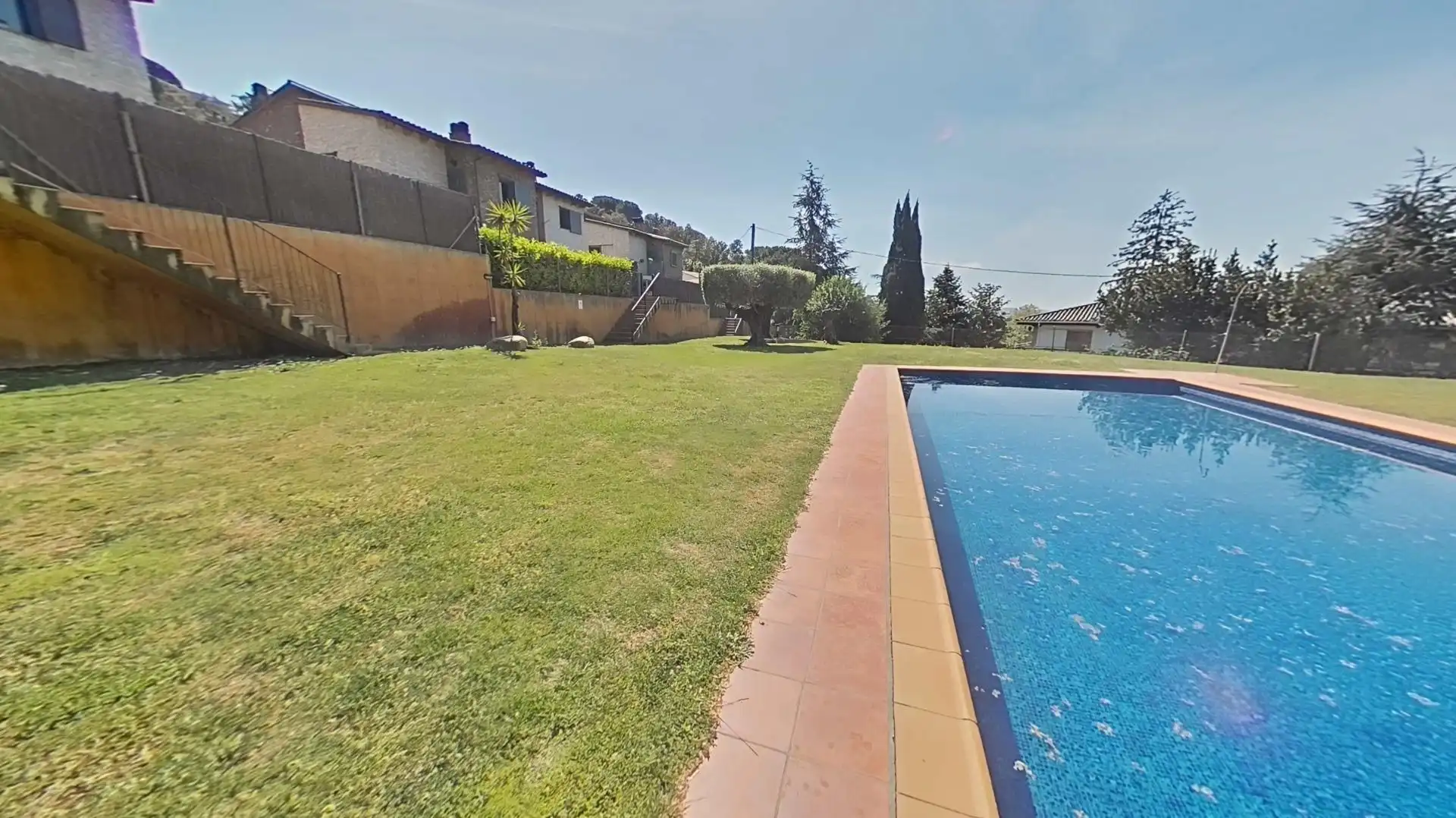 Piscina de Casa o xalet en venda en Campins amb Calefacció, Jardí privat i Terrassa