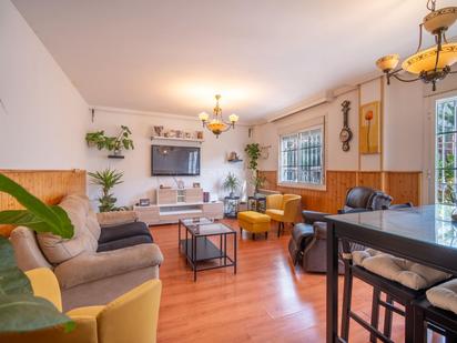 Living room of Single-family semi-detached for sale in Málaga Capital  with Terrace and Swimming Pool