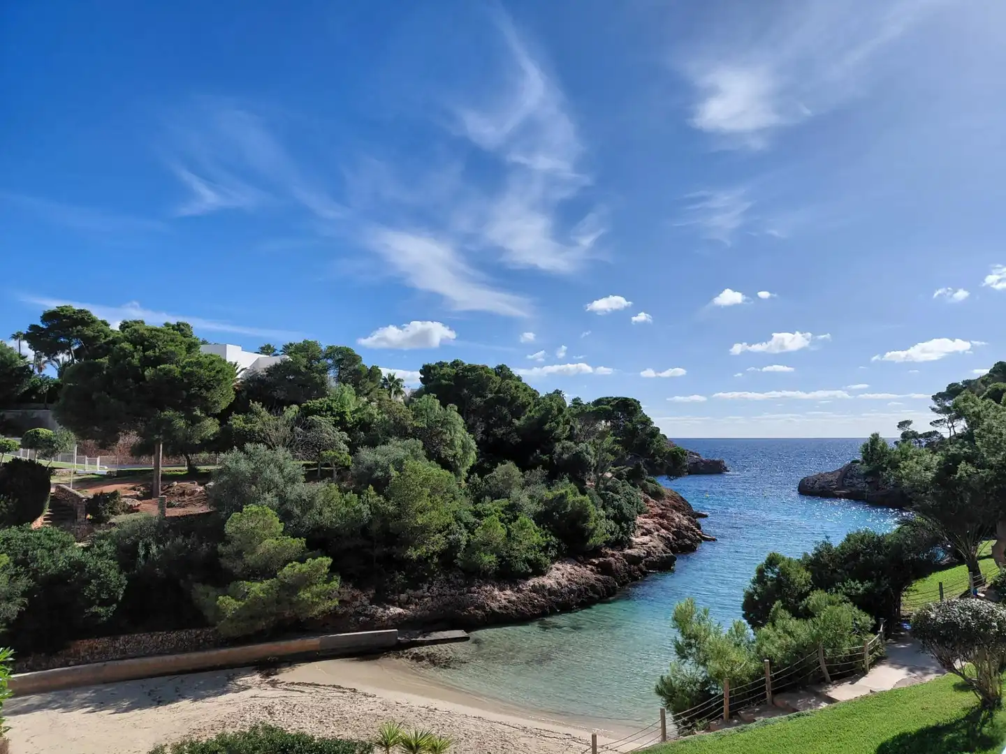 Vista exterior de Planta baja en venta en Santanyí con Aire acondicionado, Jardín privado y Terraza