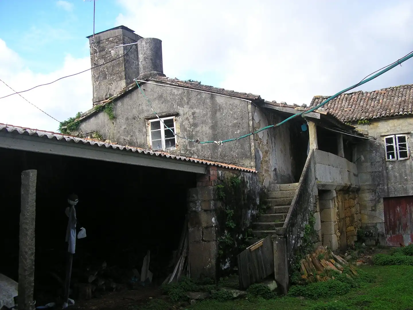 Vista exterior de Casa o xalet en venda en Boiro