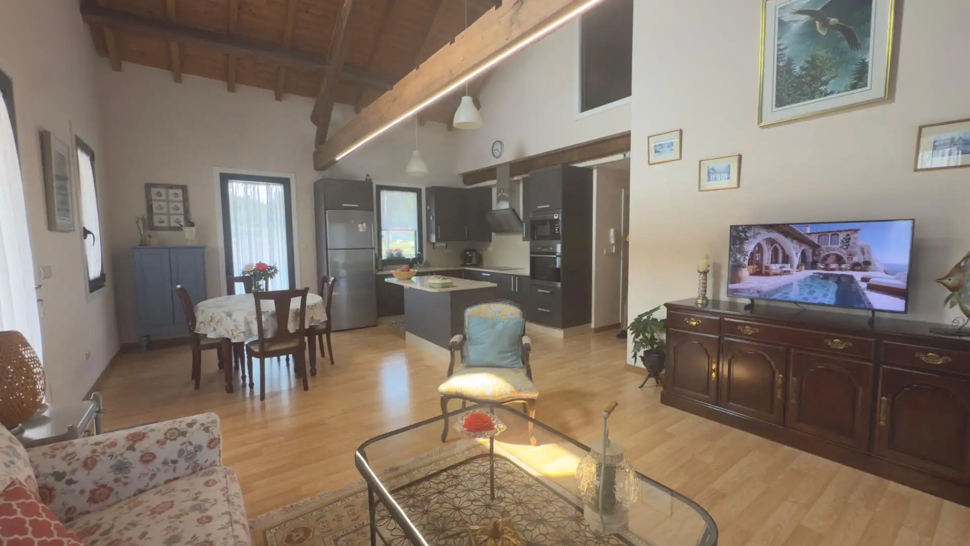 Sala de estar de Finca rústica en venta en Maside con Calefacción, Jardín privado y Terraza