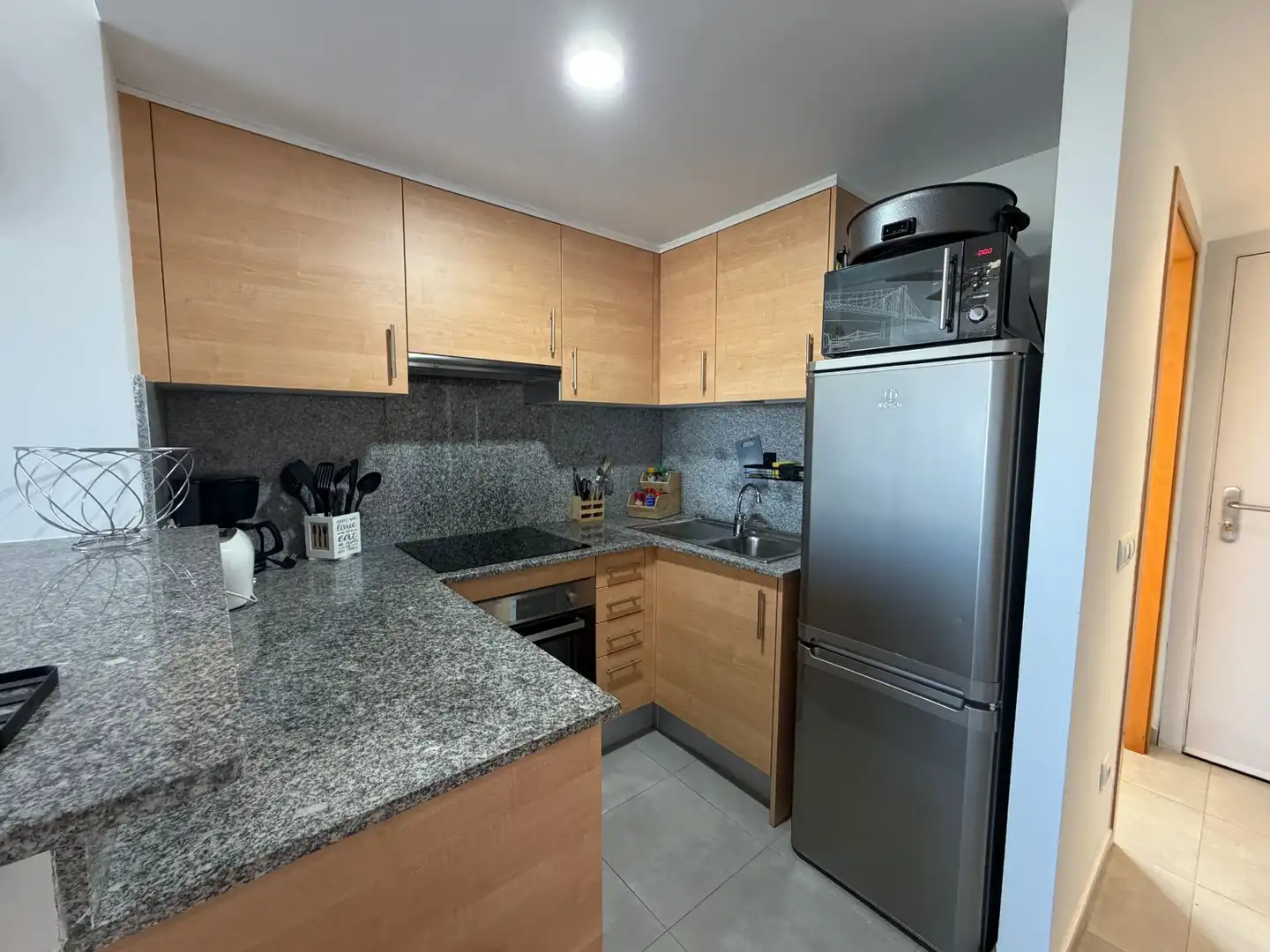 Cocina de Apartamento en venta en Roses con Aire acondicionado, Calefacción y Terraza