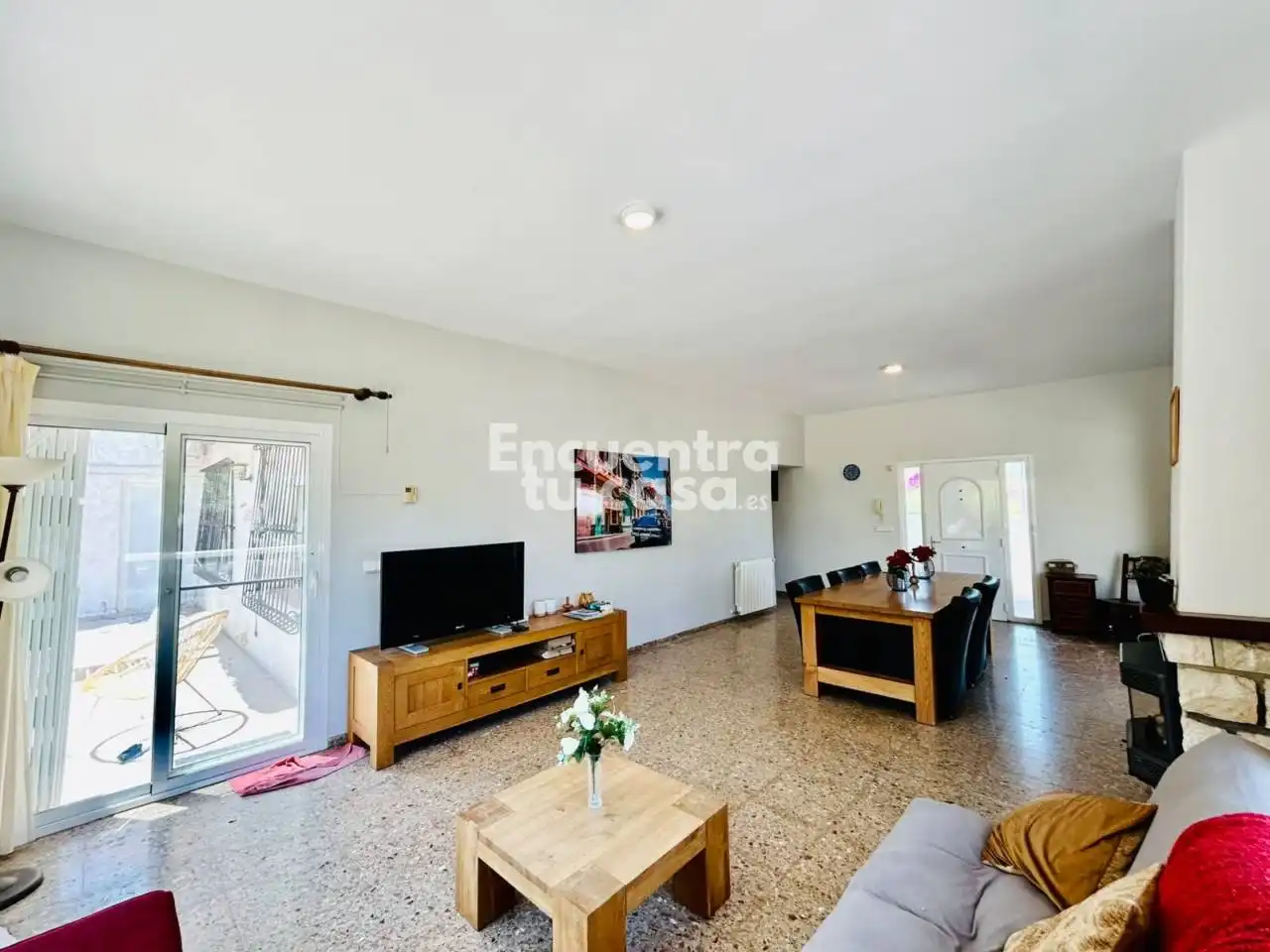 Sala d'estar de Casa o xalet en venda en L'Alfàs del Pi amb Aire condicionat, Calefacció i Jardí privat