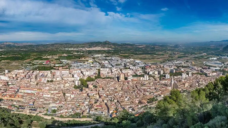 Vista exterior de Piso en venta en Xàtiva con Aire acondicionado, Calefacción y Terraza